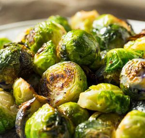 Roasted Brussels Sprouts in Balsamic Glaze Image