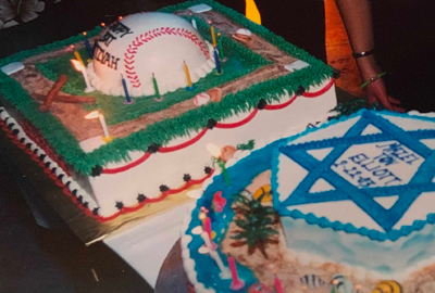 Eve Rosenbaum bat mitzvah cakes