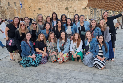 The Associated’s Inspired Women’s Project (IWP) group in Israel