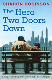 book cover -The Hero Two Doors Down